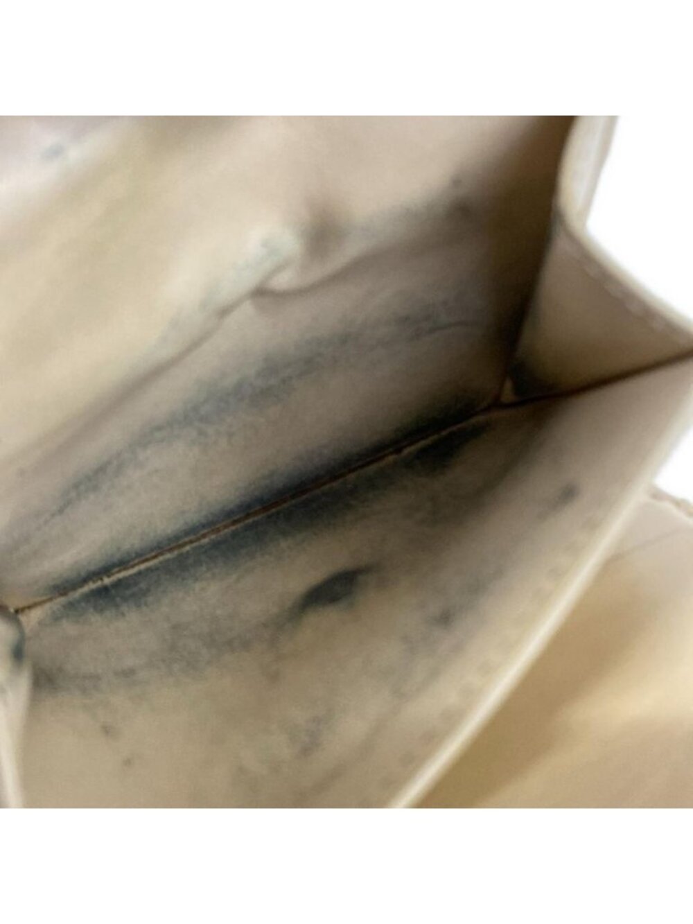 Celine Trifold Wallet Small Ivory Leather - Picture 5 of 10